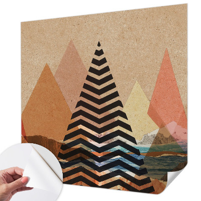 Papel de parede 3D Paisagem abstrata