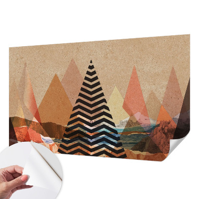 Papel de parede 3D Paisagem abstrata