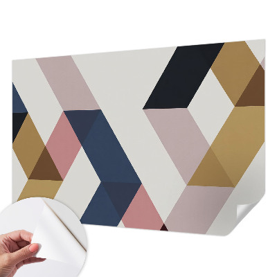 Papel de parede para criança Losangos coloridos