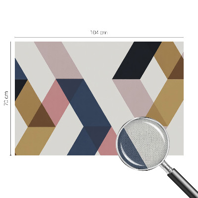 Papel de parede para criança Losangos coloridos