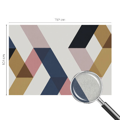 Papel de parede para criança Losangos coloridos