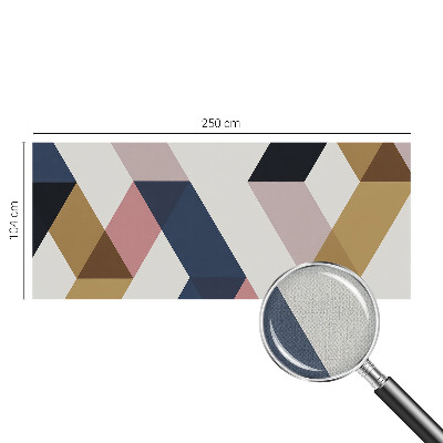 Papel de parede para criança Losangos coloridos