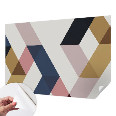 Papel de parede para criança Losangos coloridos