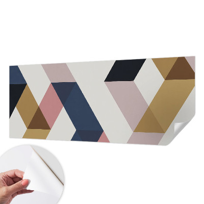 Papel de parede para criança Losangos coloridos