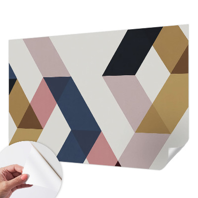 Papel de parede para criança Losangos coloridos