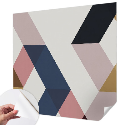 Papel de parede para criança Losangos coloridos
