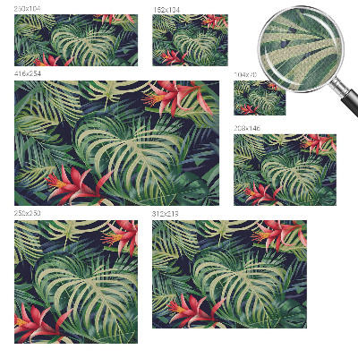 Papel de parede 3D Plantas exóticas