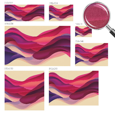 Autocolante de parede fotográfico Ondas líquidas