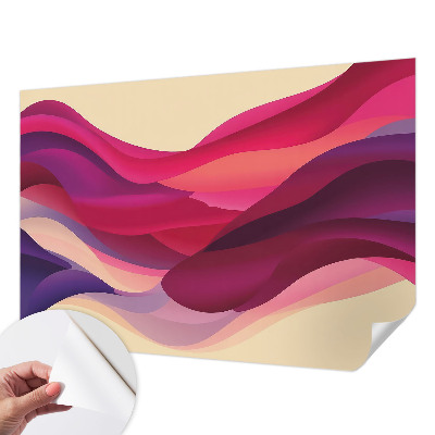 Autocolante de parede fotográfico Ondas líquidas
