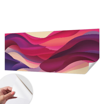 Autocolante de parede fotográfico Ondas líquidas