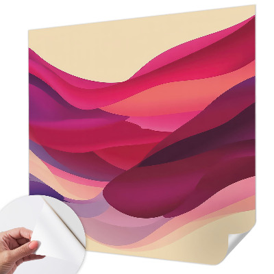 Autocolante de parede fotográfico Ondas líquidas