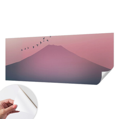 Papel de parede autocolante para quarto Oeste Montanhoso