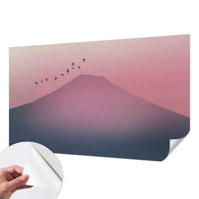 Papel de parede autocolante para quarto Oeste Montanhoso