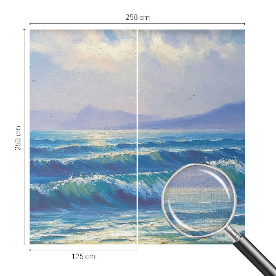 Papel de parede 3D Ondas do mar