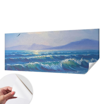 Papel de parede 3D Ondas do mar