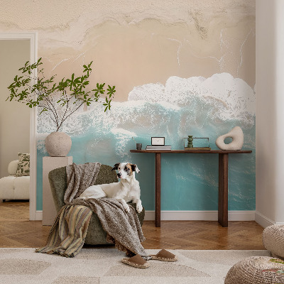 Papel de parede infantil Ondas estrondosas