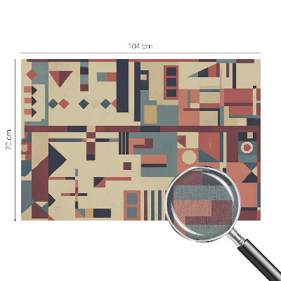 Papel de parede autocolante para quarto Composição abstrata