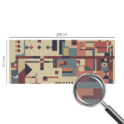 Papel de parede autocolante para quarto Composição abstrata