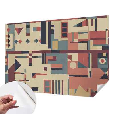 Papel de parede autocolante para quarto Composição abstrata