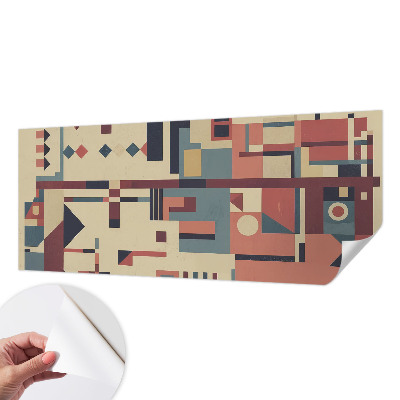 Papel de parede autocolante para quarto Composição abstrata