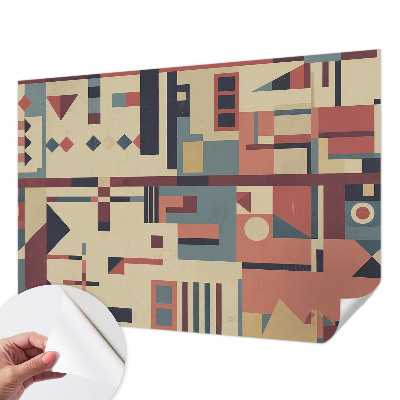 Papel de parede autocolante para quarto Composição abstrata