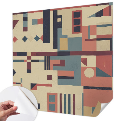 Papel de parede autocolante para quarto Composição abstrata