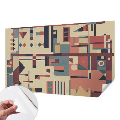 Papel de parede autocolante para quarto Composição abstrata