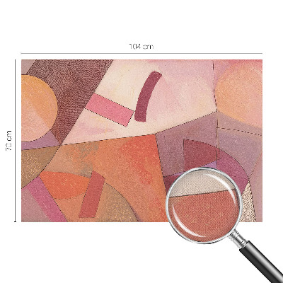 Papel de parede 3D Formas coloridas