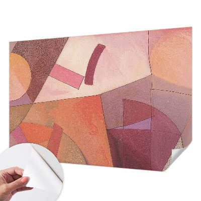 Papel de parede 3D Formas coloridas