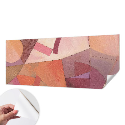 Papel de parede 3D Formas coloridas