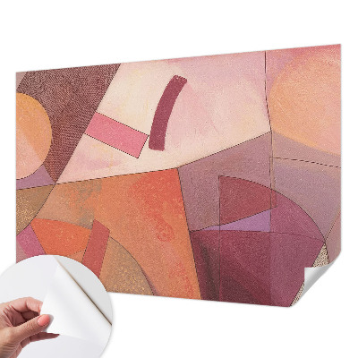 Papel de parede 3D Formas coloridas