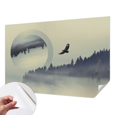 Papel de parede autocolante Paisagem florestal