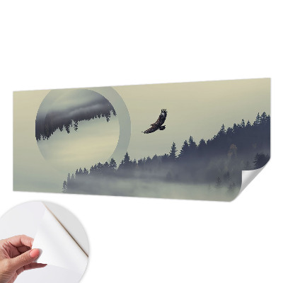 Papel de parede autocolante Paisagem florestal
