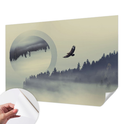 Papel de parede autocolante Paisagem florestal