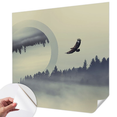 Papel de parede autocolante Paisagem florestal