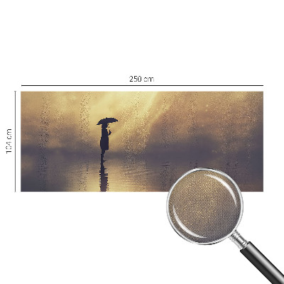 Papel de parede autocolante para sala Cena misteriosa