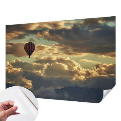 Papel de parede autocolante Balão nas nuvens