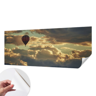 Papel de parede autocolante Balão nas nuvens