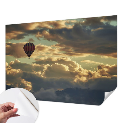 Papel de parede autocolante Balão nas nuvens