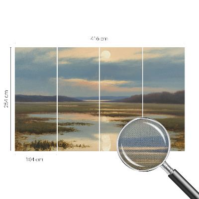 Papel de parede infantil Paisagem atmosférica
