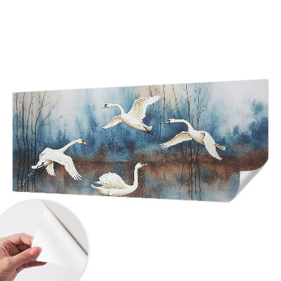 Papel de parede autocolante para quarto Pássaros em voo