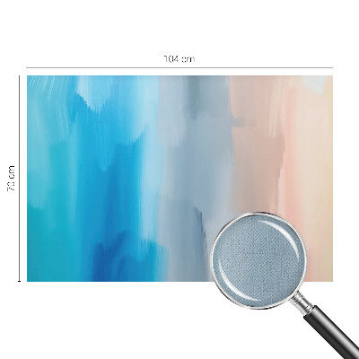 Papel de parede autocolante para sala Abstração colorida