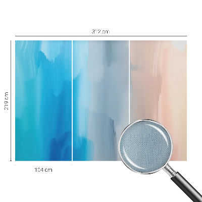 Papel de parede autocolante para sala Abstração colorida
