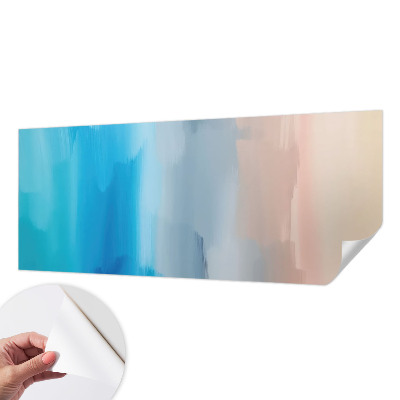 Papel de parede autocolante para sala Abstração colorida