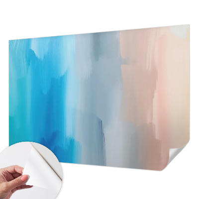 Papel de parede autocolante para sala Abstração colorida