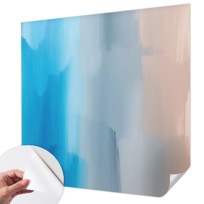 Papel de parede autocolante para sala Abstração colorida