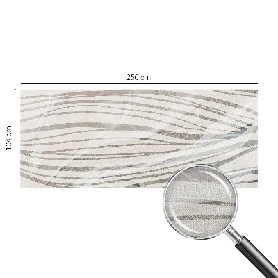 Autocolante de parede fotográfico Linhas onduladas