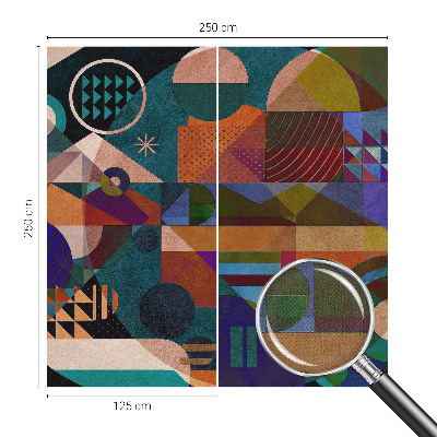 Papel de parede autocolante Arte geométrica