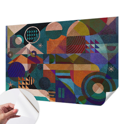 Papel de parede autocolante Arte geométrica