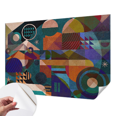 Papel de parede autocolante Arte geométrica